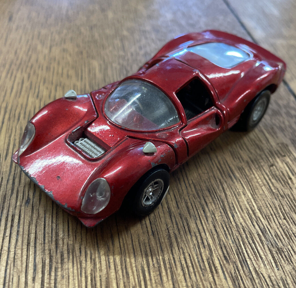 Mebetoys Hot Wheels Gran Toros Sputafuoco 1/43 Ferrari P4 6614 made in  Italy 24