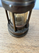 Load image into Gallery viewer, Small Miners Lamp E.Thomas &amp; Williams Ltd, Cambrian No HS319 Brass 6” Tall