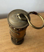 Load image into Gallery viewer, Small Miners Lamp E.Thomas &amp; Williams Ltd, Cambrian No HS319 Brass 6” Tall