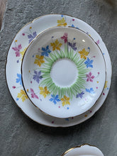 Load image into Gallery viewer, Vintage Hand Painted Royal Grafton Bone China Tea Set Spring Flowers Easter