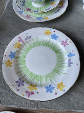 Load image into Gallery viewer, Vintage Hand Painted Royal Grafton Bone China Tea Set Spring Flowers Easter