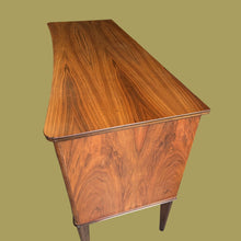 Load image into Gallery viewer, Stunning Mid Century Compact 4ft 6” Walnut Sideboard Gimson And Slater Vesper