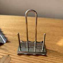 Load image into Gallery viewer, Olde Hall Stainless Arts And Crafts Style Toast Racks Pat No 647291 &amp; 647294