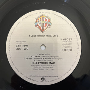 Fleetwood Mac Live - Double Vinyl LP - 1980 K66097 - VG+/EX+