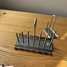 Load image into Gallery viewer, Olde Hall Stainless Arts And Crafts Style Toast Racks Pat No 647291 &amp; 647294