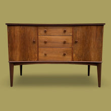 Load image into Gallery viewer, Stunning Mid Century Compact 4ft 6” Walnut Sideboard Gimson And Slater Vesper