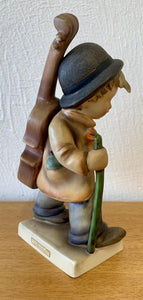 Hummel Figurine " №89/1 "Little Cellist" W Germany Stamp