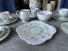Load image into Gallery viewer, Vintage Hand Painted Royal Grafton Bone China Tea Set Spring Flowers Easter