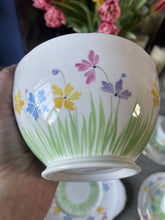 Load image into Gallery viewer, Vintage Hand Painted Royal Grafton Bone China Tea Set Spring Flowers Easter