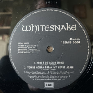 Whitesnake - Still Of The Night - 12” Vinyl Single - 12 EMIS 5606 - VG+/VG+