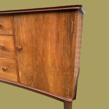 Load image into Gallery viewer, Stunning Mid Century Compact 4ft 6” Walnut Sideboard Gimson And Slater Vesper