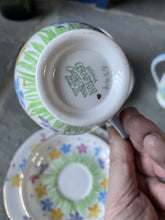 Load image into Gallery viewer, Vintage Hand Painted Royal Grafton Bone China Tea Set Spring Flowers Easter