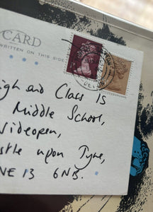 Ted Hughes The Iron Man Paperback With Signed Postcard