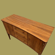 Load image into Gallery viewer, Stunning Mid Century Compact 4ft 6” Walnut Sideboard Gimson And Slater Vesper