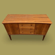 Load image into Gallery viewer, Stunning Mid Century Compact 4ft 6” Walnut Sideboard Gimson And Slater Vesper