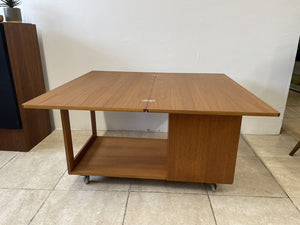 Mid Century McIntosh Tristor Metamorphic Teak Coffee Table Cocktail Trolley