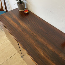 Load image into Gallery viewer, Danish Mid Century Poul Hundevad Rosewood Sideboard Cabinet On Hairpin Legs