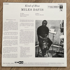 Miles Davis -  Kind Of Blue (UK Vinyl LP, 2016). DeAgostini Jazz, NM/NM No Mag