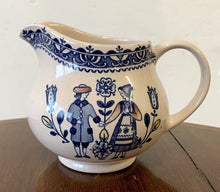Load image into Gallery viewer, Johnson Bros Old Granite Hearts &amp; Flowers Jug 3.5” Tall