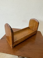 Load image into Gallery viewer, Small Vintage Oak Desktop Single Bookshelf