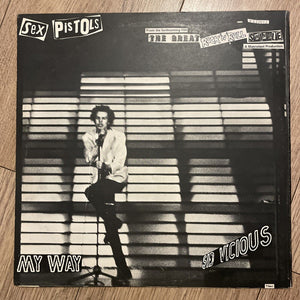 SEX PISTOLS 12" Single THE BIGGEST BLOW /MY WAY 1st UK PRESS EX+/EX- 1978
