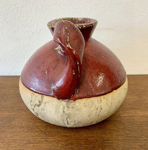 Load image into Gallery viewer, Beautiful Very Large Vintage Studio Art Pottery Earthenware Jug Red Glaze