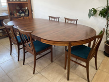 Load image into Gallery viewer, Large MCM Round Danish Rosewood Extending Dining Table Niels Koefoed Hornslet