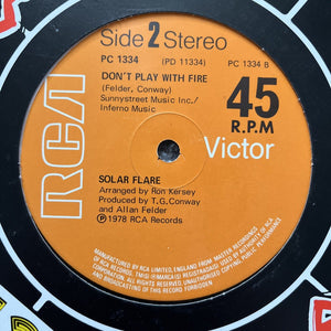 Solar Flare - Boogie Fund/Don’t Play With Fire 12” Vinyl Single Disco Ex+