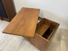 Load image into Gallery viewer, Mid Century McIntosh Tristor Metamorphic Teak Coffee Table Cocktail Trolley