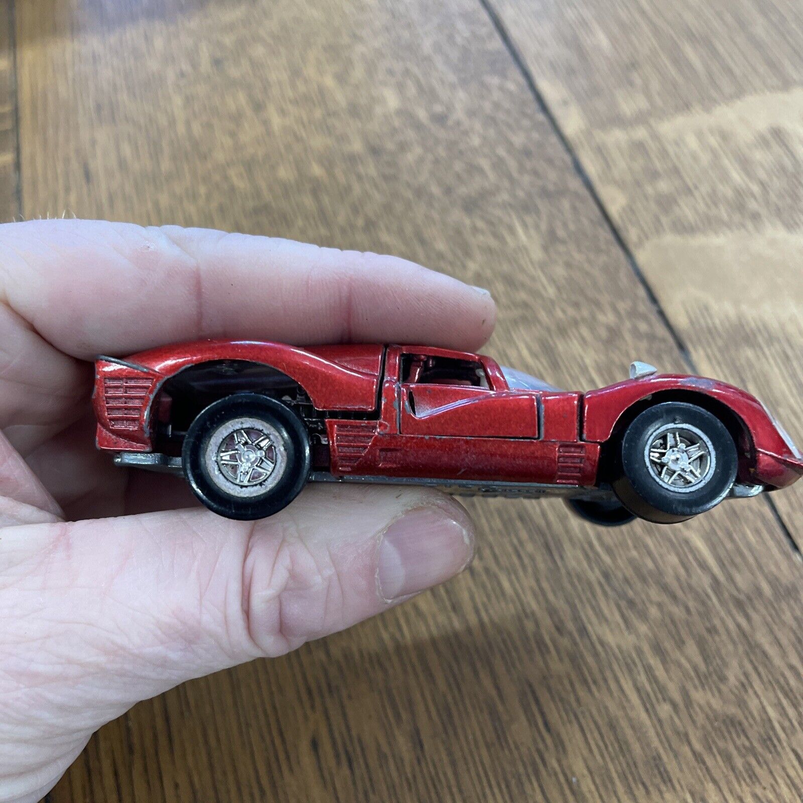 ミニカー HOT WHEELS 6614 FERRARI P4 SPUTAFUCO MEBETOYS MATTEL