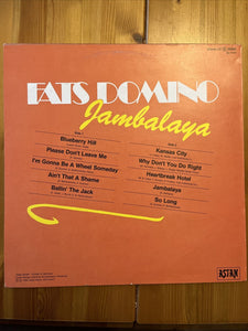 Fats Domino - Jambalaya Vinyl LP Ex+/Ex Astan 20083