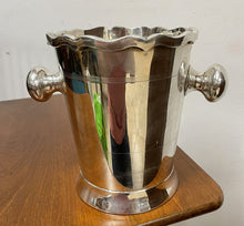 Load image into Gallery viewer, Vintage Silver Plated Champagne Ice Bucket Cooler