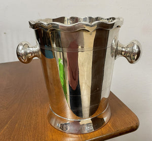 Vintage Silver Plated Champagne Ice Bucket Cooler