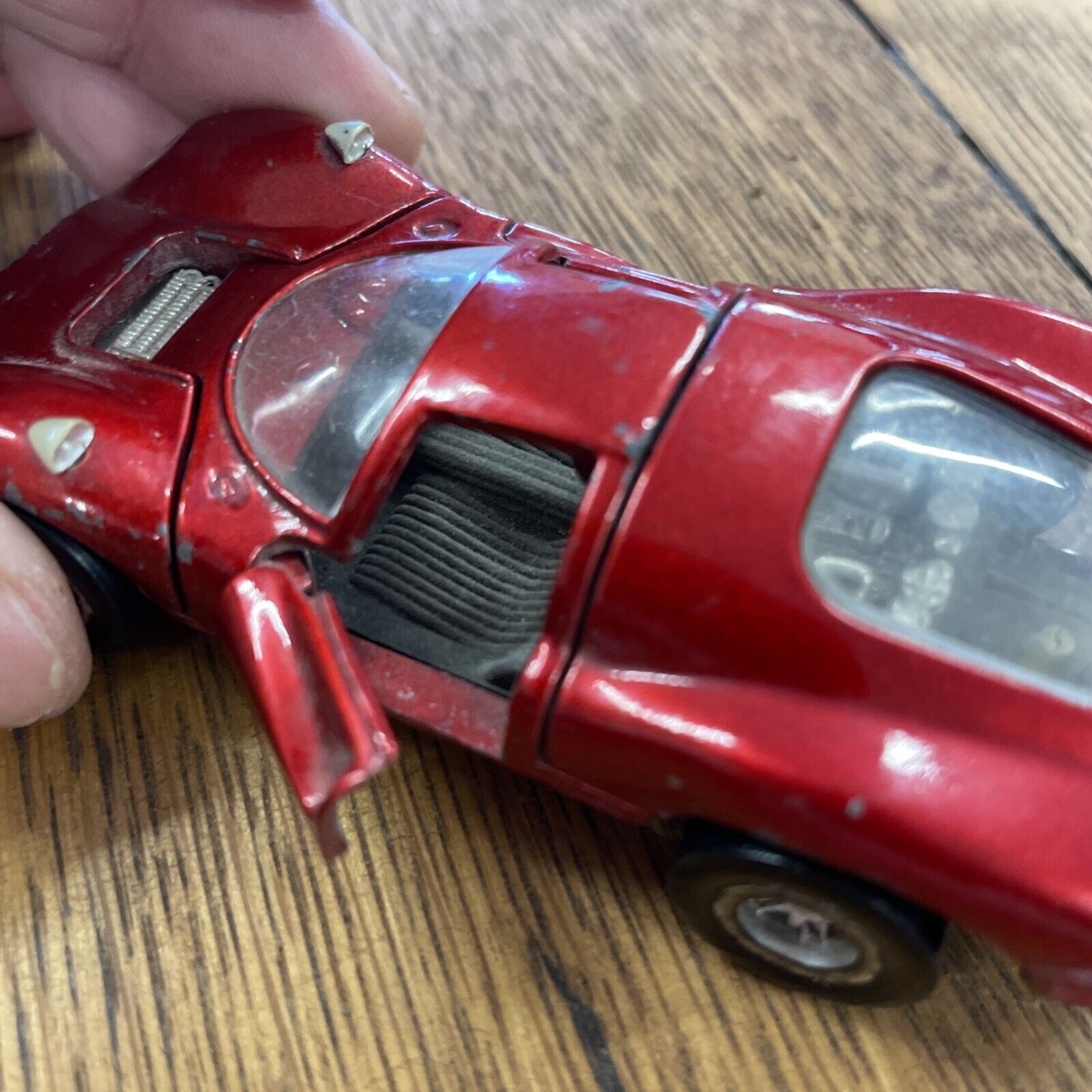 ミニカー HOT WHEELS 6614 FERRARI P4 SPUTAFUCO MEBETOYS MATTEL