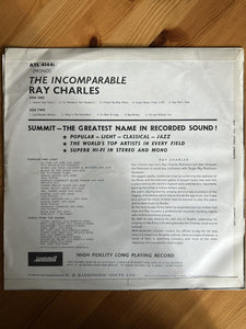 Ray Charles - The Incomparable Vinyl LP Mono 1965 ATL 4144 Rare Green Label