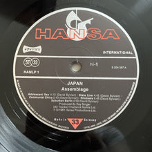 Load image into Gallery viewer, Japan ‘Assemblage’ Vinyl LP Hansa HANLP 1 German Press VG+/EX 1981