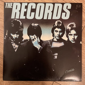 THE RECORDS - CRASHES Vinyl LP 1980 NM/EX+ With 2x Insert V2155 Power Pop