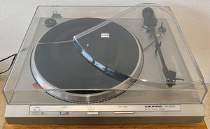 Grundig PS-2500 Turntable Automatic Belt Drive Turntable Audio Technica Cart 80s