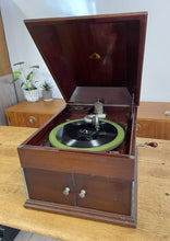 Load image into Gallery viewer, HMV Gramophone Mahogany Table Top model 109 c1920s GWO Exhibition Sound Box