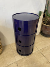 Load image into Gallery viewer, Kartell Componibili Storage Unit Post Modern By Anna Castelli Ferrieri Blue