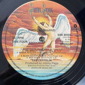 Led Zeppelin Physical Graffiti 2xLP 2nd Issue UK Vinyl 1975 Kings Rd EX+/EX+