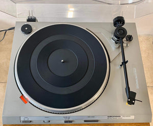 Grundig PS-2500 Turntable Automatic Belt Drive Turntable Audio Technica Cart 80s