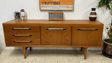 Load image into Gallery viewer, Original Retro Mid Century 1960s Teak Sideboard Credenza Media Unit