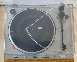 Grundig PS-2500 Turntable Automatic Belt Drive Turntable Audio Technica Cart 80s