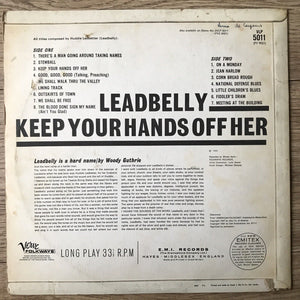 Leadbelly - Keep Your Hands Off Her (LP, Album) Mono VG+/VG 1966 Blues Verve