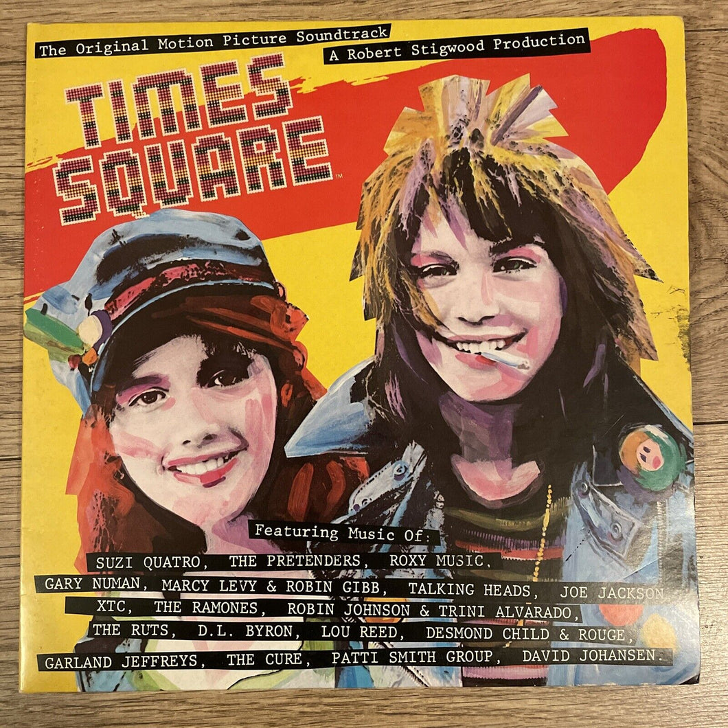 TIMES SQUARE OST 2x LP 1980 RSO 2658145 UK EX+/EX+ The Cure Ramones Lou Ree