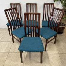 Load image into Gallery viewer, Set Of 6x Danish Modern Kai Kristiansen Model 170 Chairs Schou Andersen Rosewood