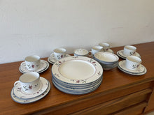 Load image into Gallery viewer, 32 Piece Newcor Copenhagen Dinner Service - Dinner Plates, Bowls, Cups, etc