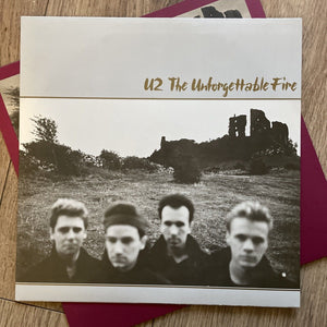 U2 - The Unforgettable Fire Vinyl LP Original 1984 UK 10-track LP EX+/EX+