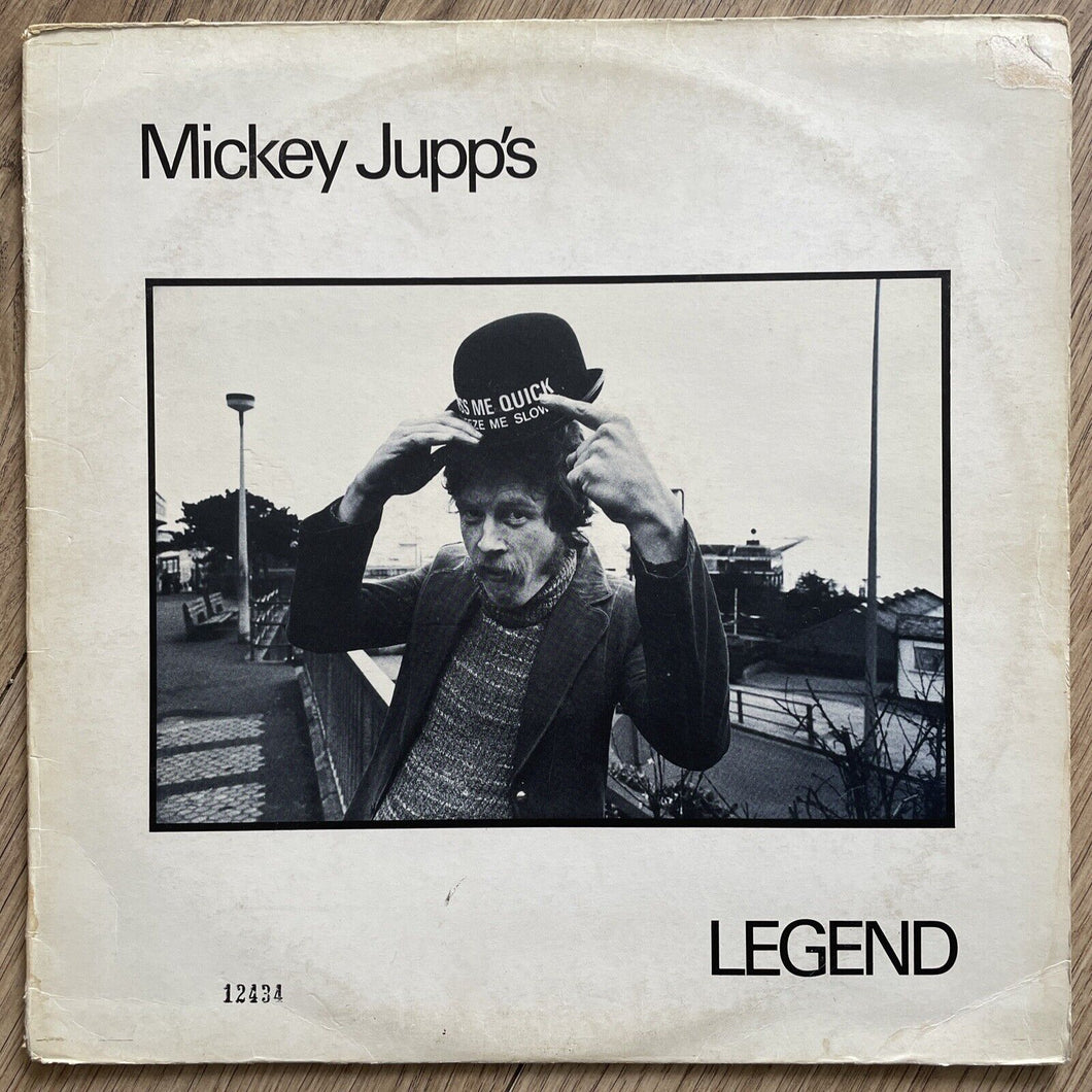 MICKEY JUPP’S LEGEND Vinyl LP UK Stiff Records VG+/VG - GET2 12434/15000